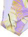 Yellow 1960s Plant Prints Halter Bow Swimsuit — because 1960s glamour never goes out of style