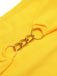 Yellow 1960s Spaghetti Strap Backless Solid Swimsuit — because 1960s glamour never goes out of style