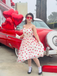 Heart 1950s Mesh Sling Dress | 1950s | vintage dress, retro fashion