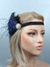 1920s Feather Flapper Headband: timeless 1920s elegance she makes her own