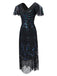 1920s Fringed Flapper Gatsby Dress — vintage elegance for the modern woman