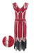 1920s Leaves Sequined Tassel Dress — vintage elegance for the modern woman