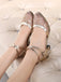 1920s Mid High Heel Sandals Shoes — vintage elegance for the modern woman