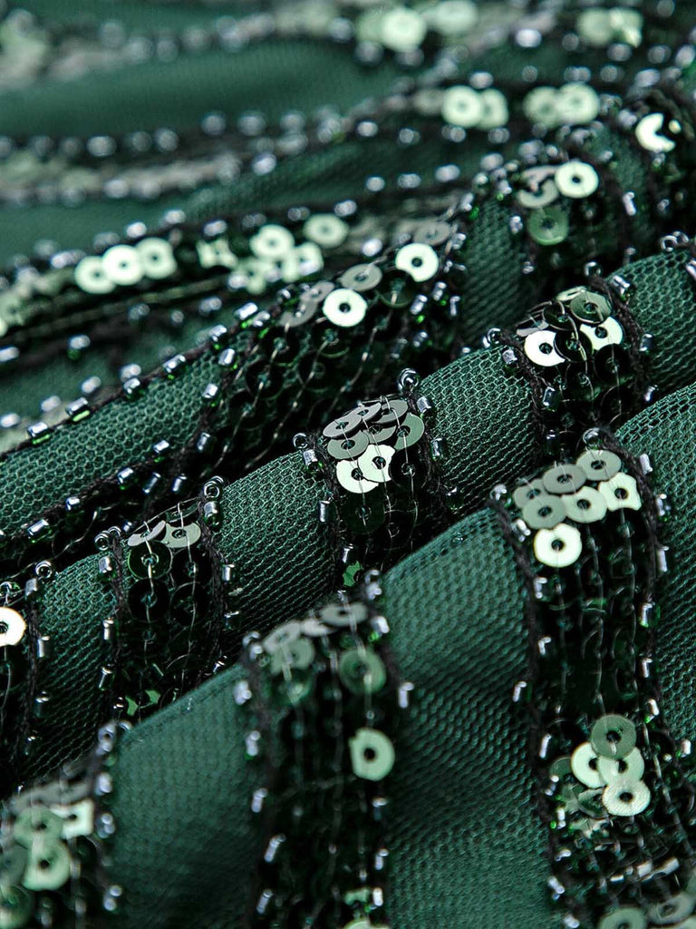1920s Sequin Art Deco Maxi Dress — the kind of 1920s dress that makes strangers smile