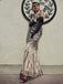 1920s Sequin Backless Formal Dress: timeless style reimagined