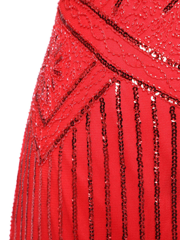 1920s Sequin Fringed Flapper Dresses — vintage elegance for the modern woman