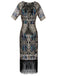 1920s Sequin Fringed flapper Dress: timeless style reimagined