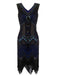 She slips into this 1920s Sequined Flapper Dress and suddenly it's a 1920s daydream