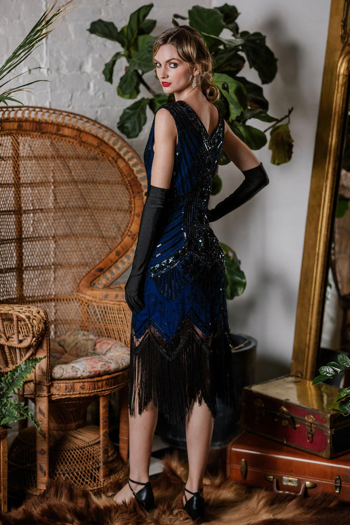 1920s Sequined Flapper Dress — the kind of 1920s dress that makes strangers smile