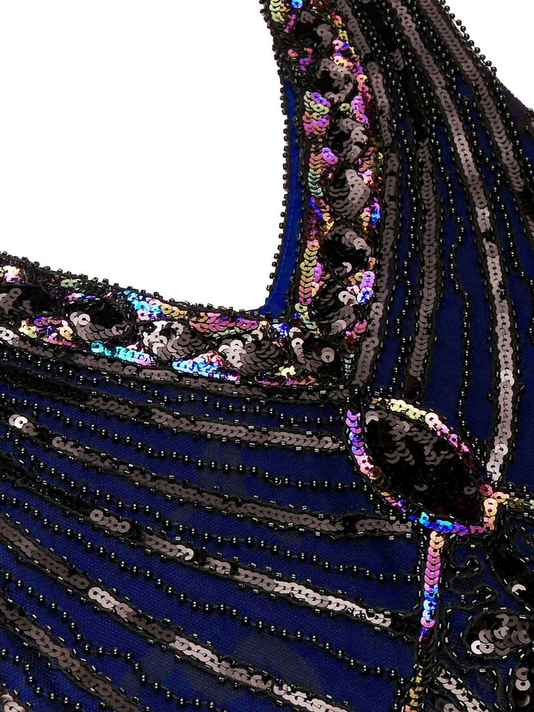 This 1920s Sequined Flapper Dress wraps her in 1920s elegance, one twirl at a time