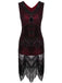 1920s Sequined Fringe Dress: timeless style reimagined