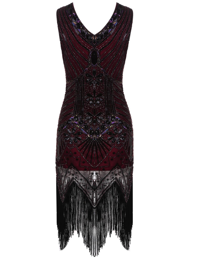 1920s Sequined Fringe Dress — vintage elegance for the modern woman