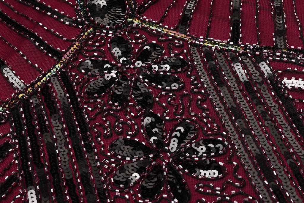 1920s Sequined Fringe Dress — vintage elegance for the modern woman