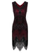 1920s Sequined Fringe Dress — a 1920s silhouette that turns sidewalks into runways