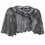 1920s Shawl Beaded Sequin Flapper Cape - vintage fashion, retro style