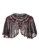 1920s Shawl Beaded Sequin Flapper Cape - vintage fashion, retro style