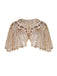 1920s Shawl Beaded Sequin Flapper Cape - vintage fashion, retro style
