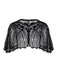 1920s Shawl Beaded Sequin Flapper Cape - vintage fashion, retro style