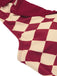 1930s Burgundy Diamond Lapel One-Piece Swimsuit: timeless style reimagined