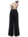 1930s Oneshoulder Lace Butterfly Jumpsuit | 1930s | vintage romper, retro jumpsuit