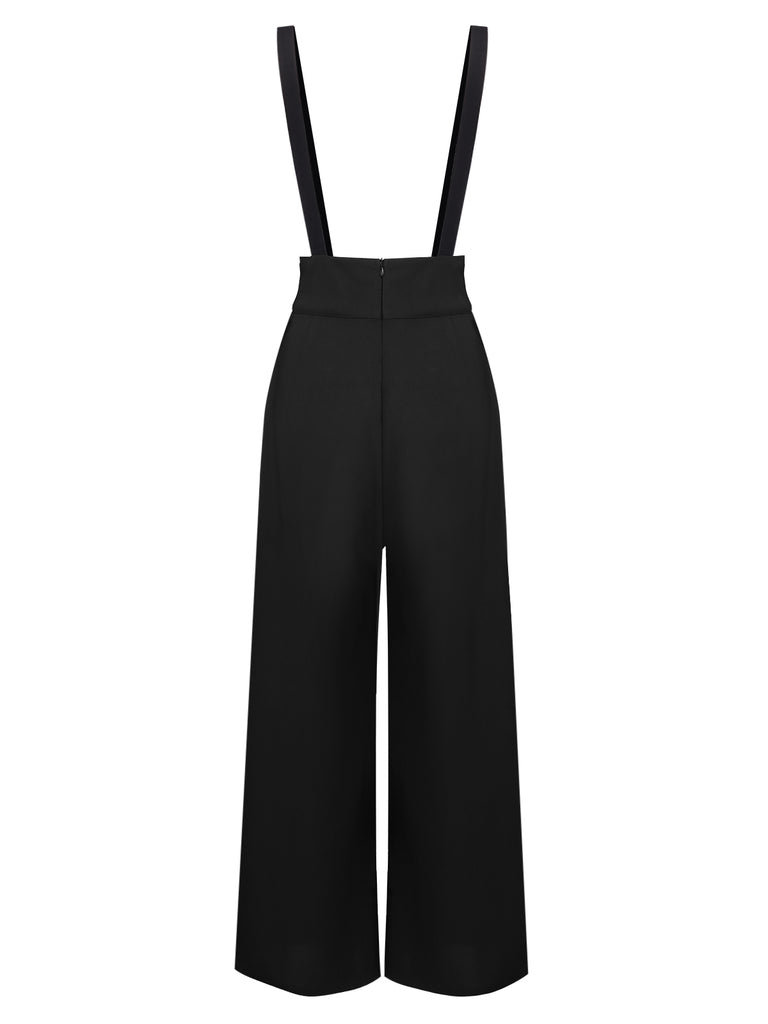 1930s Solid Suspender Pants: timeless style reimagined