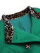 1940s Leopard Patchwork Button Coat - vintage fashion, retro style