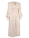 1940s Solid Silk Buttoned Tea | 1940s | vintage dress, retro fashion