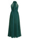1950s Chiffon Sleeveless Solid Vintage Dress — vintage elegance for the modern woman