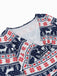 1950s Christmas Patchwork V-neck Dress: timeless style reimagined