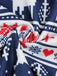 1950s Christmas Patchwork V-neck Dress: timeless style reimagined