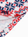 1950s Christmas Patchwork V-neck Dress: timeless style reimagined