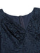 1950s Floral Lace Solid Swing Dress — vintage elegance for the modern woman
