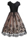 1950s Floral Patchwork Swing Dress — vintage elegance for the modern woman