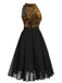 1950s Glitter Patchwork Dress: timeless style reimagined