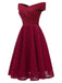 1950s Lace Floral Swing Dress — vintage elegance for the modern woman