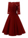 1950s Lace Off Shoulder Dress — vintage elegance for the modern woman