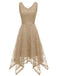 1950s Lace Pointed Hem Swing Dress: timeless style reimagined