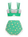 1950s Mesh Butterfly Tankini Set - vintage fashion, retro style