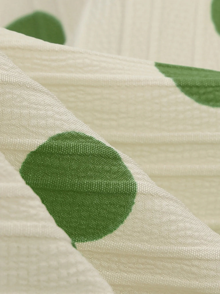1950s Polka Dot Halter Swing Dress: timeless style reimagined
