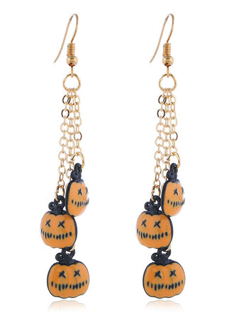 1950s Pumpkin Halloween Earring: timeless style reimagined