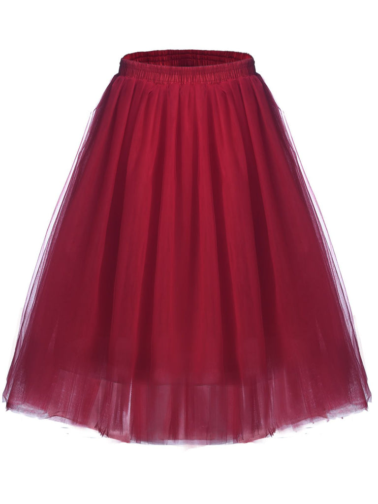 1950s Ruffle Petticoat Tutu Underskirt: timeless style reimagined