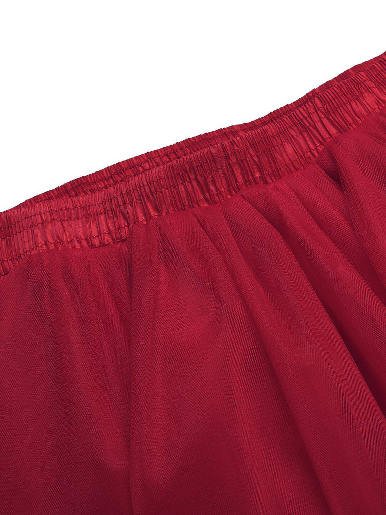 1950s Ruffle Petticoat Tutu Underskirt: timeless style reimagined