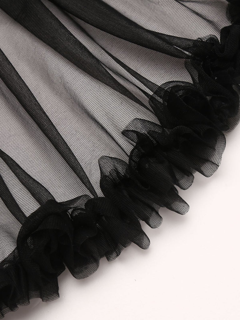 1950s Ruffles Petticoat Underskirt: timeless style reimagined