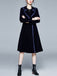 1950s Solid Patchwork Velvet Coat — vintage elegance for the modern woman