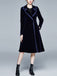1950s Solid Patchwork Velvet Coat - vintage fashion, retro style