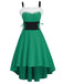 1950s Strap Furry Lace Up Dress — vintage elegance for the modern woman