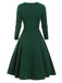 1950s Sweetheart Plaid Patchwork Dress: timeless style reimagined