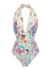 1960s Butterfly Halter One-Piece Bikini Set - vintage fashion, retro style