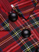 1960s Plaids Bodycon Dress, classic 1960s style elegant retro fashion - Image 5