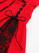 1980s Halloween Lace Patchwork Swing Dress: timeless style reimagined